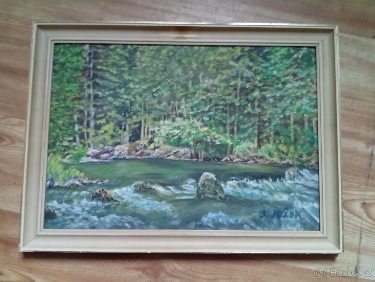 STARÝ OBRAZ OD J. JEŽKA