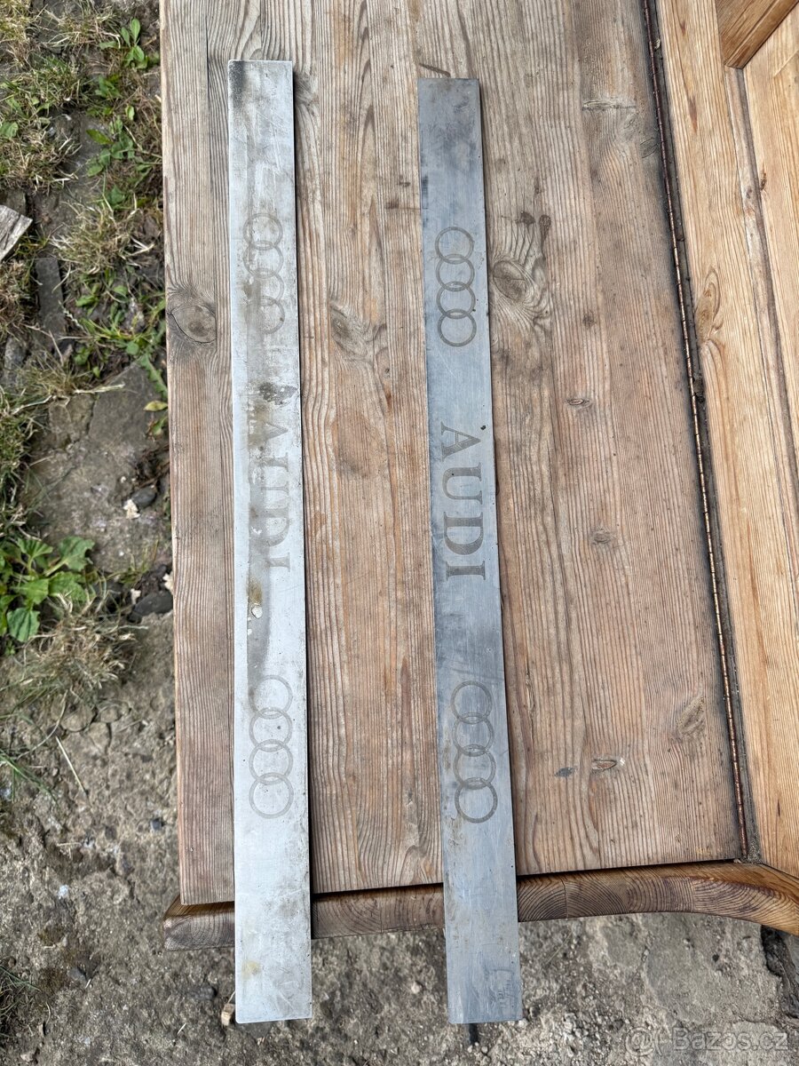 Hliníkové nášlapy Audi