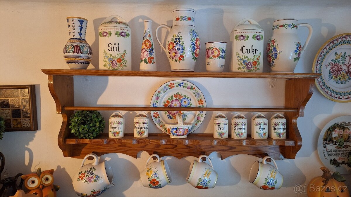 Keramický set, kořenky, keramika, sada