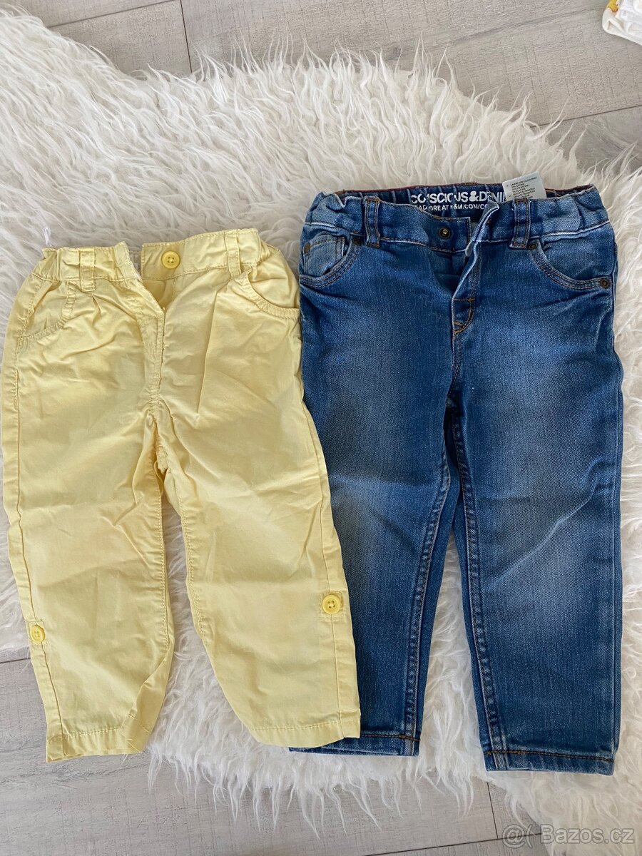 Rifle, plátěné kalhoty, vel.80