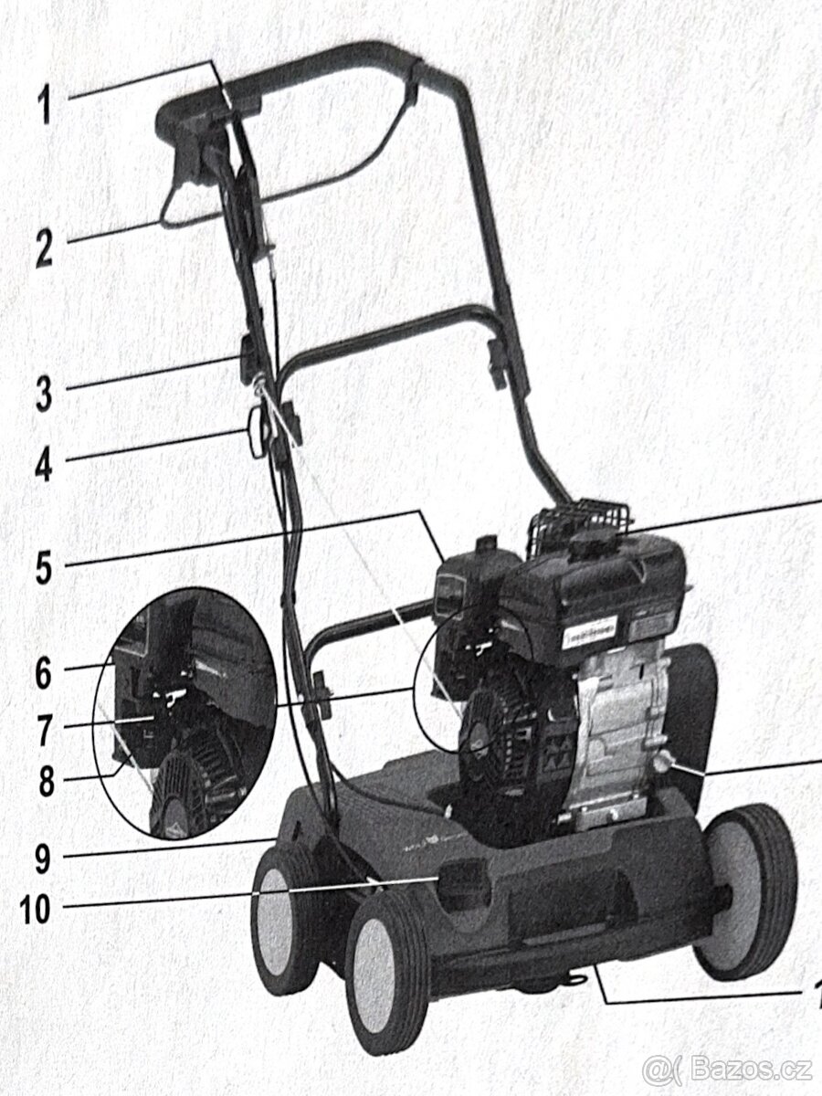 Wolf-Garten UV40B vertikutátor