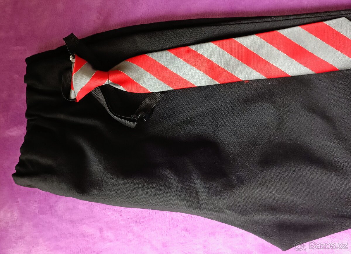 Společenské kalhoty + kravata