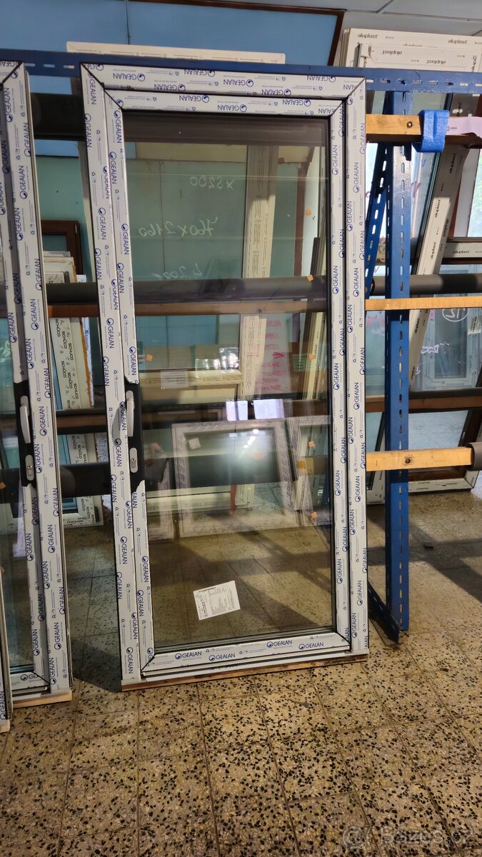 DVĚŘE TERASOVÉ/VCHODOVÉ 900x2000 - NOVÉ 2 KS