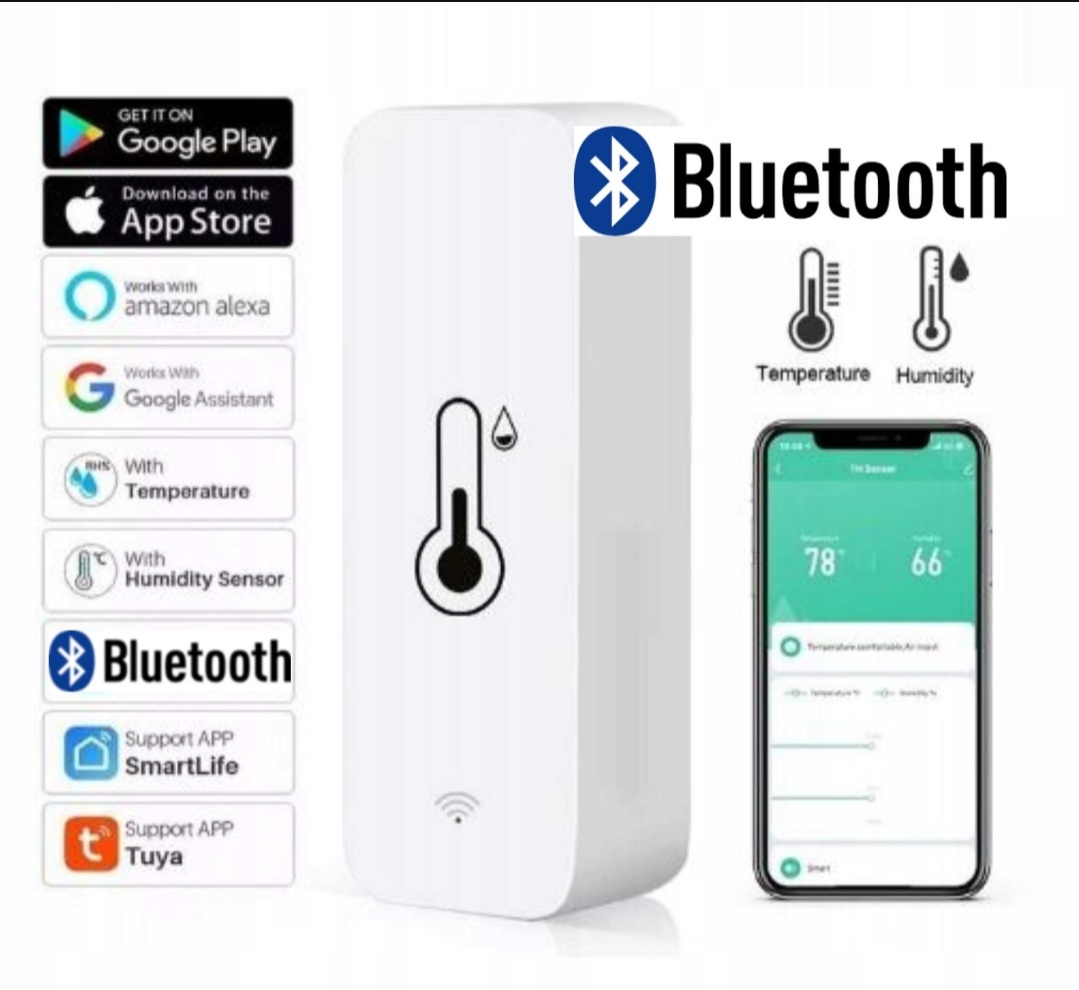 SENZOR TEPLOTY A VLHKOSTI CHYTRÝ Bluetooth TUYA Smart LIFE