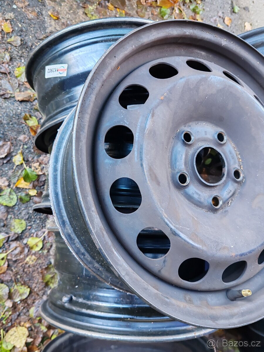 Octavia 2 - VW Touran Caddy 6.5Jx16H2 ET50 s roztečí 5x112mm