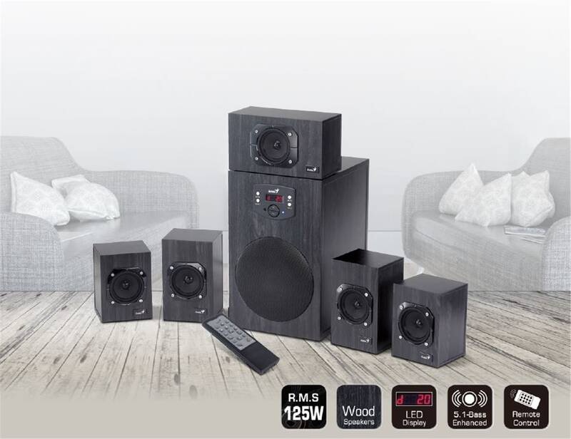 Reproduktory Genius SW-HF 4500, 5.1