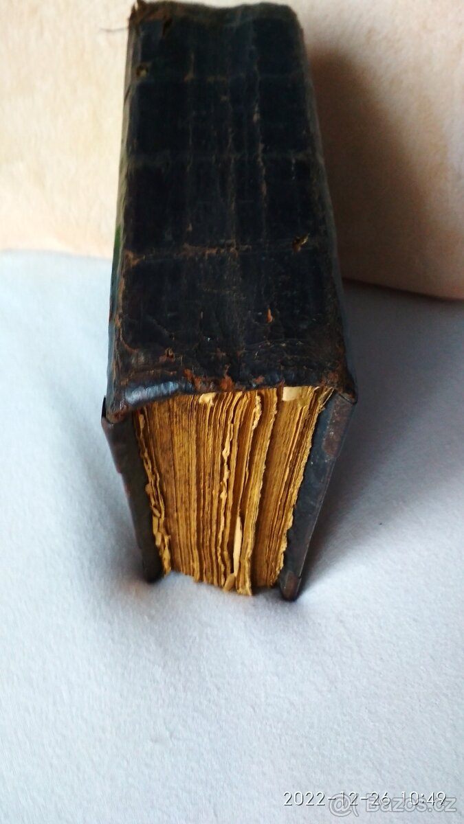 BIBLE VELKÝ ŽÍVOT KRISTA... 168 let stará