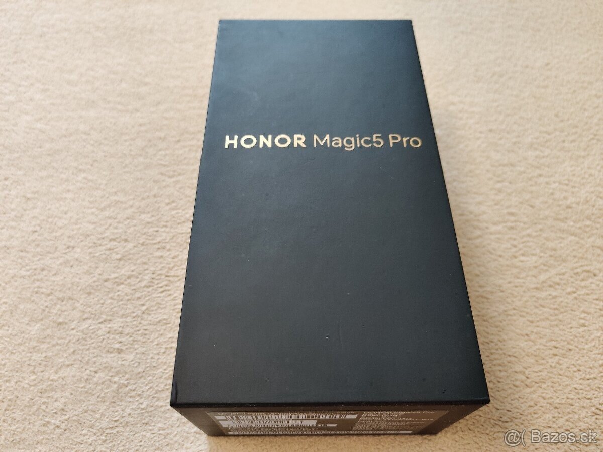 Honor Magic 5 Pro 5G.. 12gb+7gb/512gb.. Čierna metalíza.