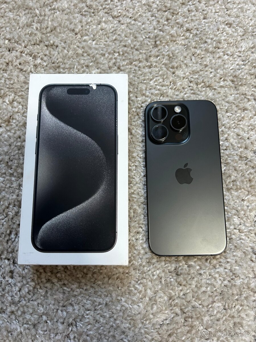 IPhone 15 Pro 128GB Black Titanium