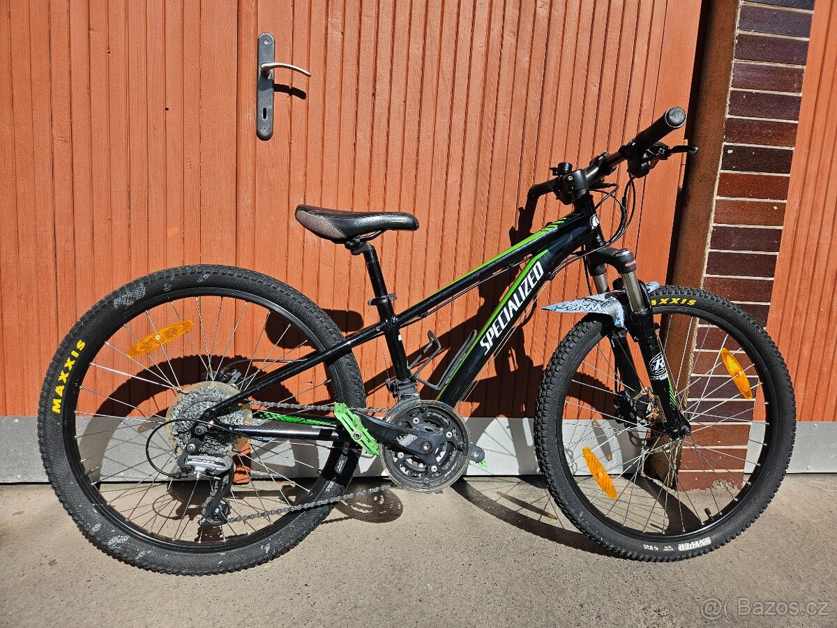 Dětské kolo Specialized Hotrock 24“ – hliníkový rám, kotoučo