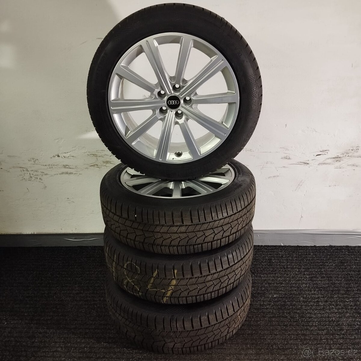 NOVÉ Kola na Audi 7,5Jx19H2 ET38 pneu Continental 225/50R19