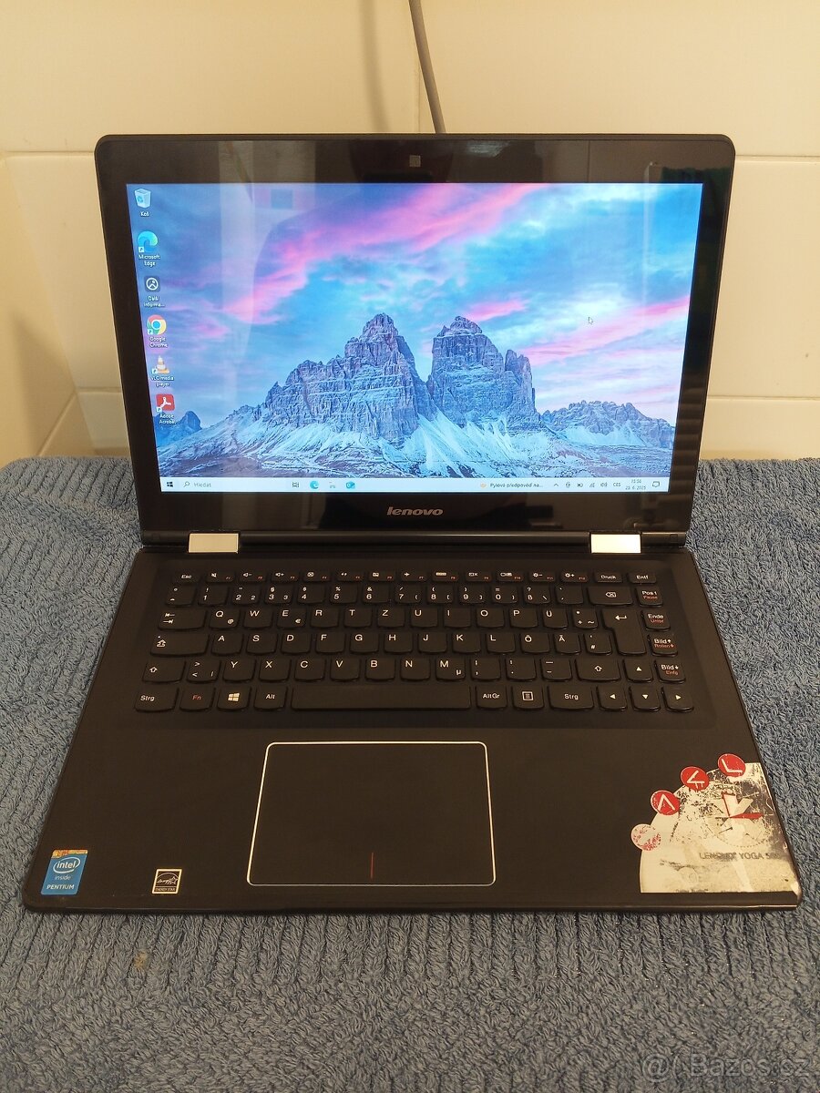Dotykový notebook Lenovo Ideapad Yoga 500-14IBD.