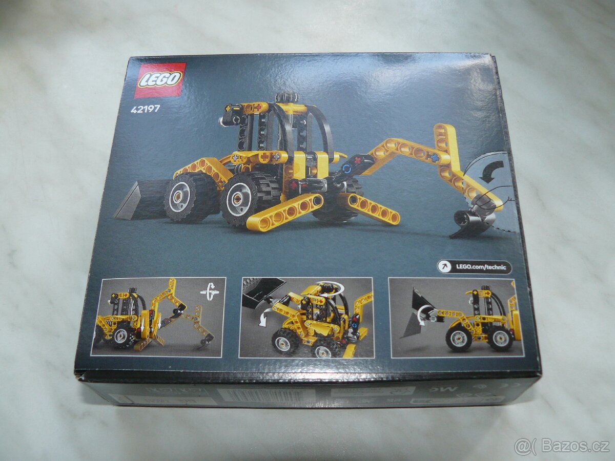Lego technic 42197 zadní nakladač, nepoužitý,p