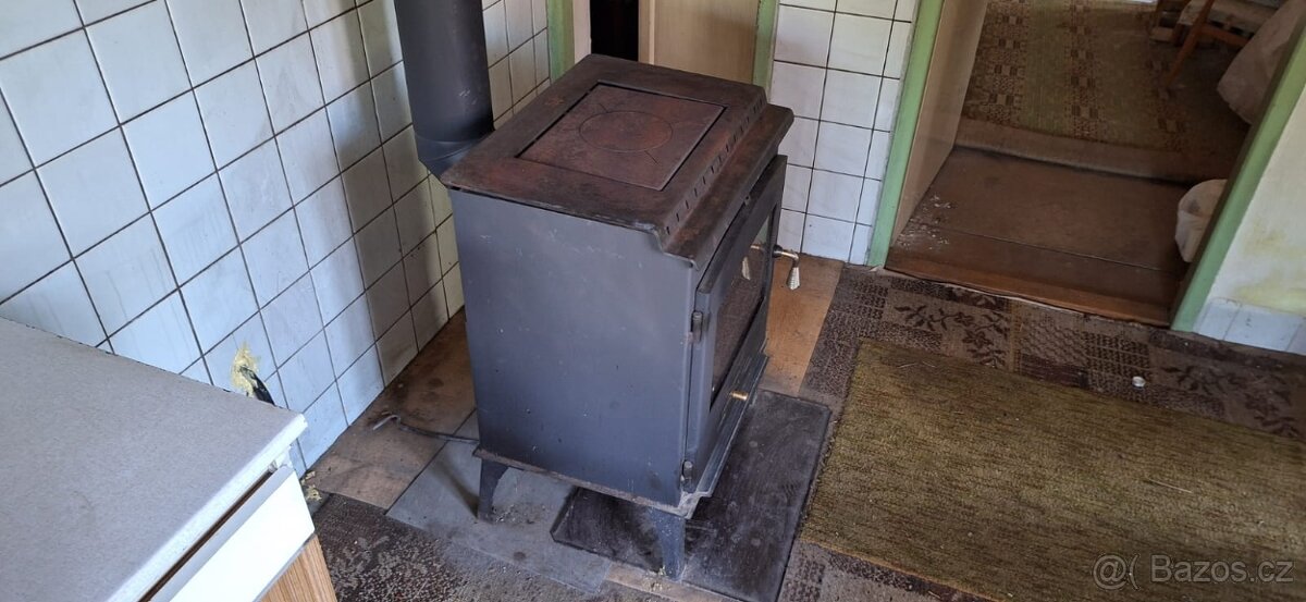 Krbová kamna Haas+Sohn s plotýnkou