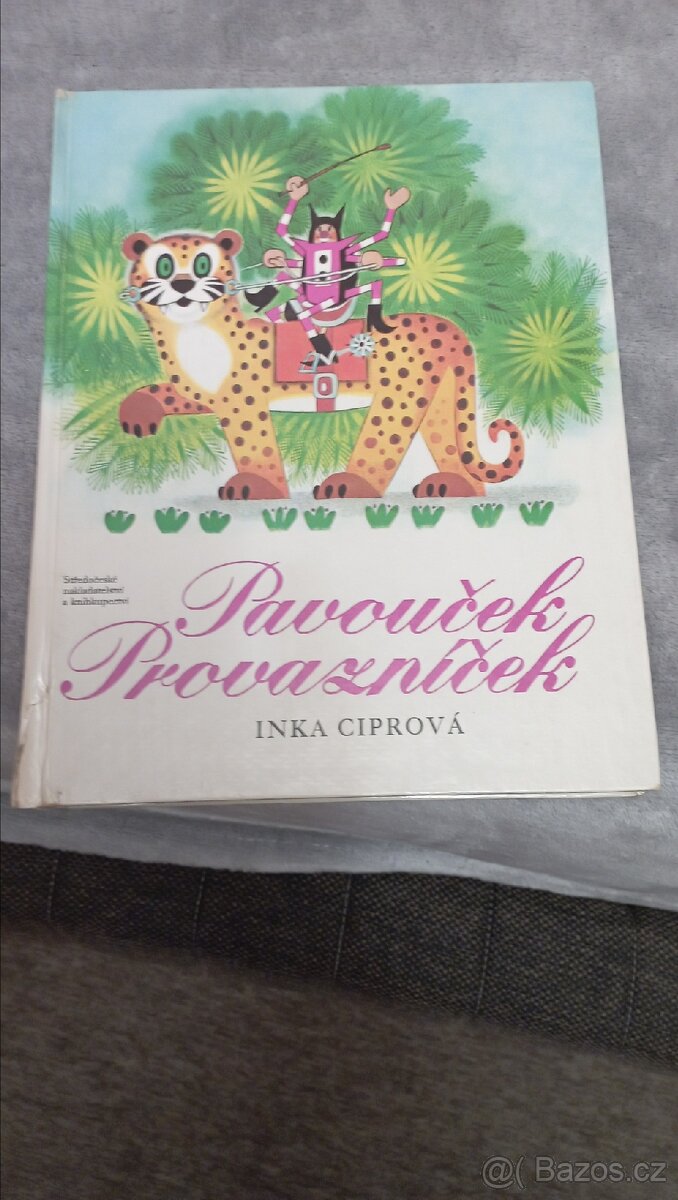 Dětská knížka Pavouček Provaznicek