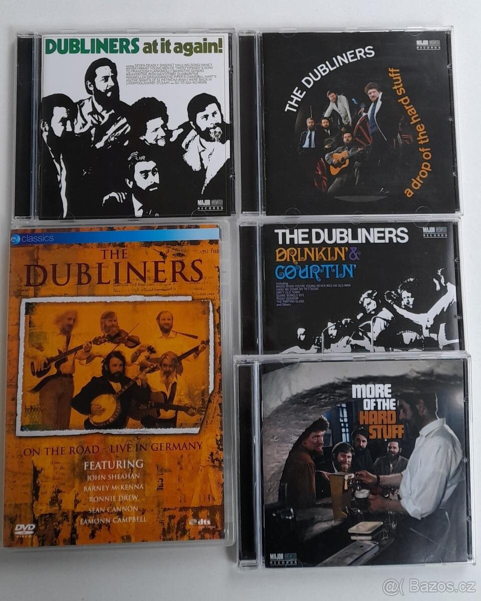 DVD + 4x CD "THE DUBLINERS" + 3x CD Ronnie Drew
