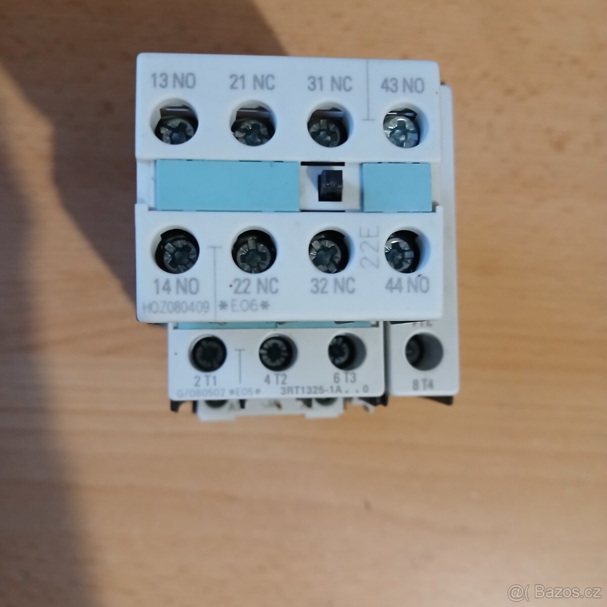 Stykač Siemens 3RT1325-1A + modul 3RH1921-1HA22