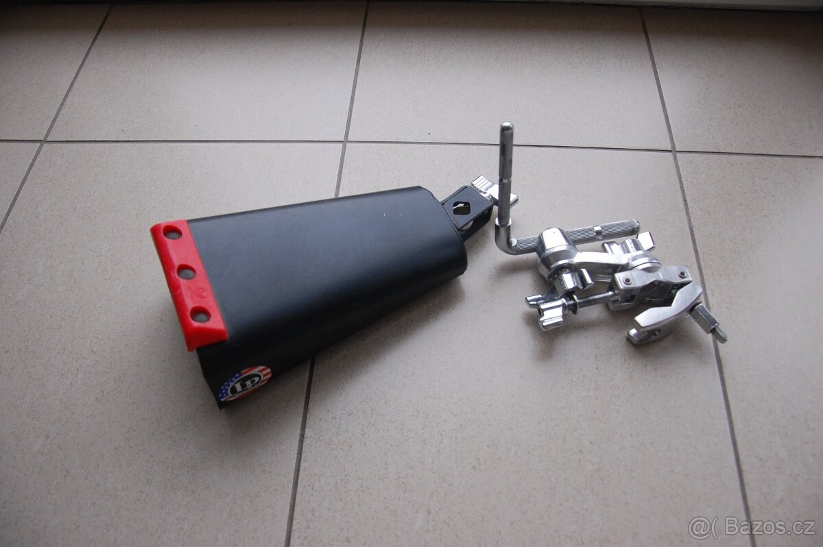 Kravský zvon LATIN, sadu hickorových paliček,sadu blan EVANS