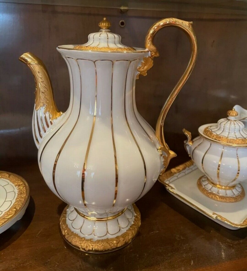 Kávový servis Meissen X tvar, 1. volba