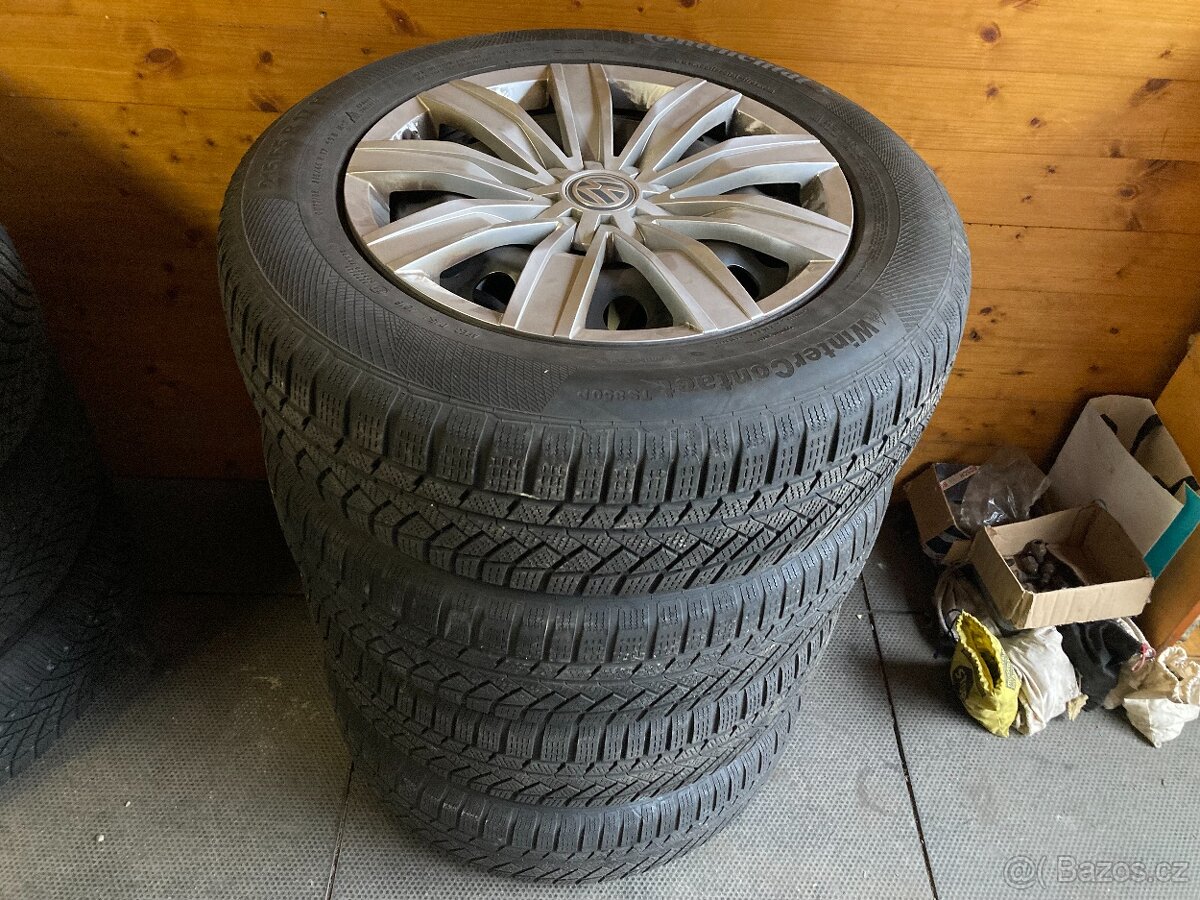 Zimní kola VW TIGUAN 17" 5x112 CONTINENTAL 215/65R17