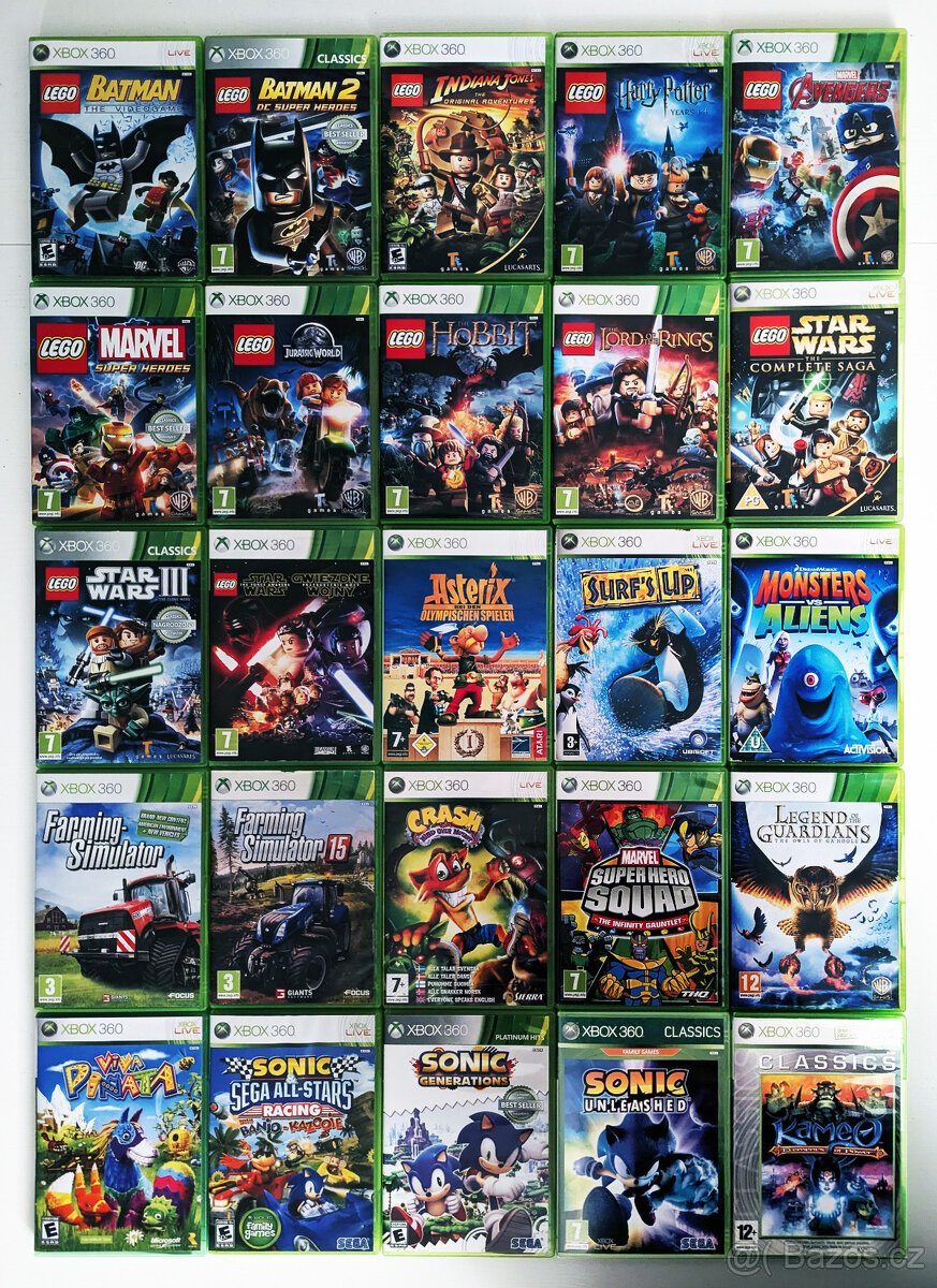 Dětské hry na Xbox 360 Praha