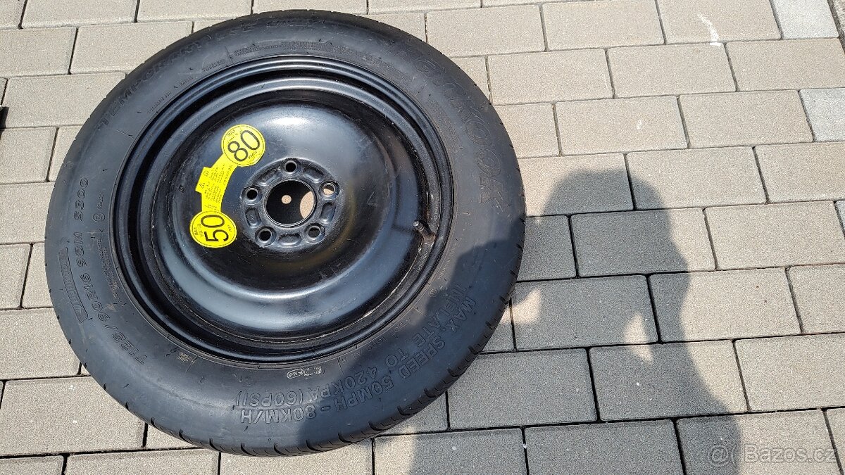 Hever Mondeo Mk3 a 4 a dojezdová rezerva