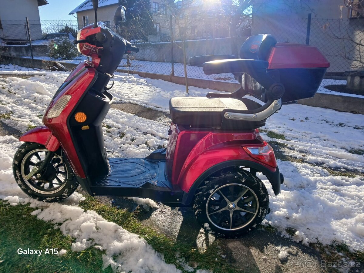 Elektro tříkolka pro seniory