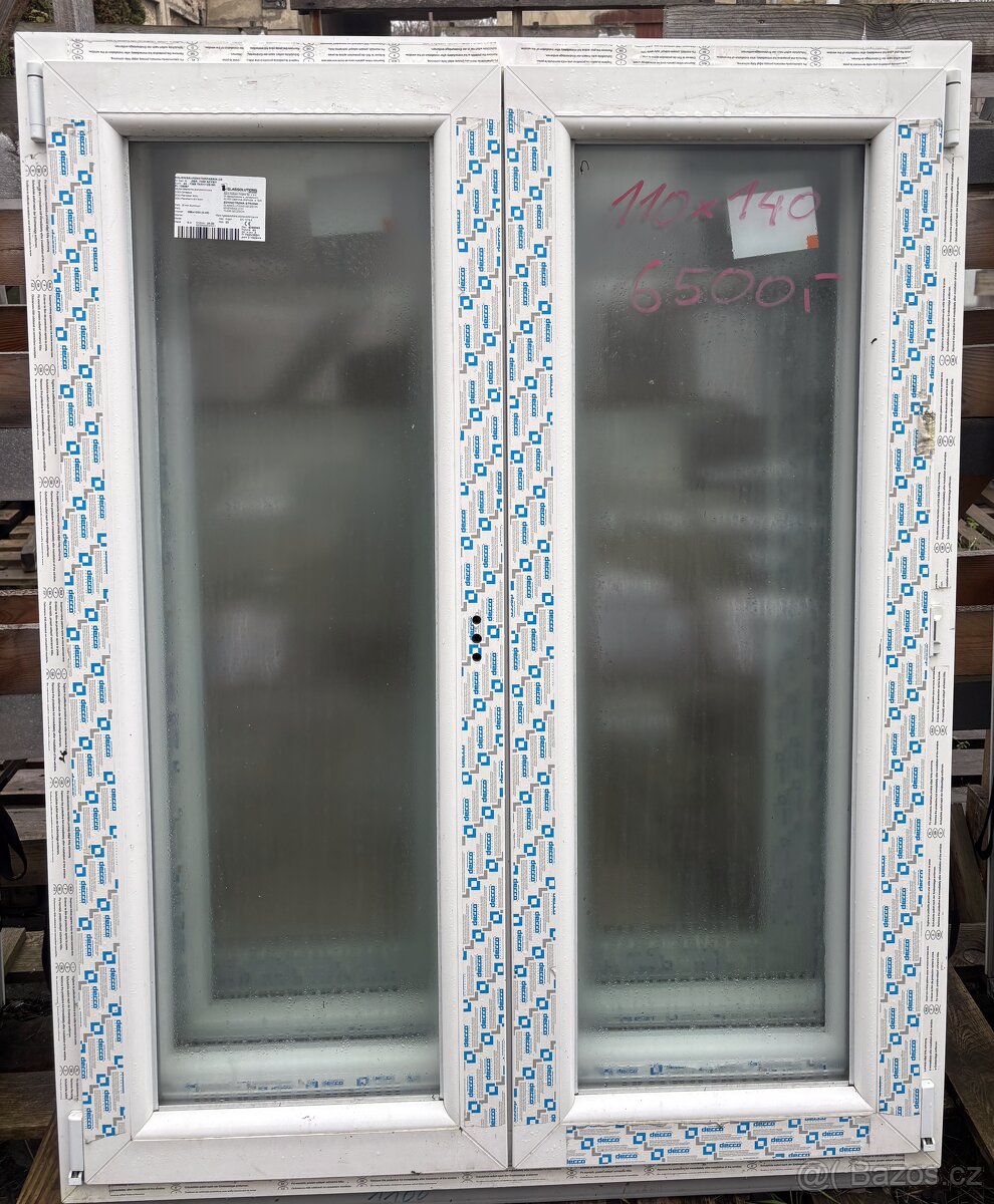 Prodám plastové okno 110x140