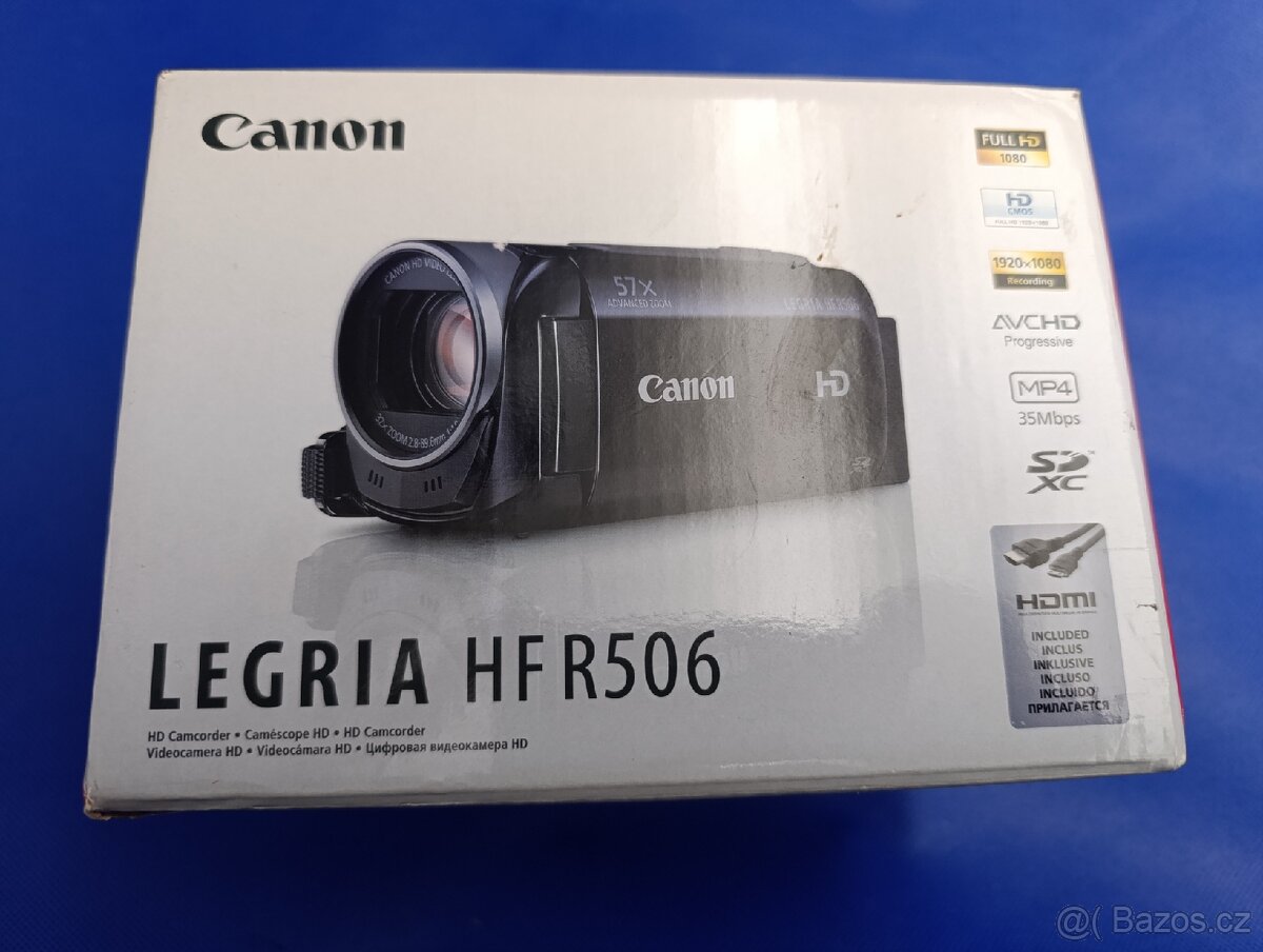 Videokamera Canon Legria HF R506