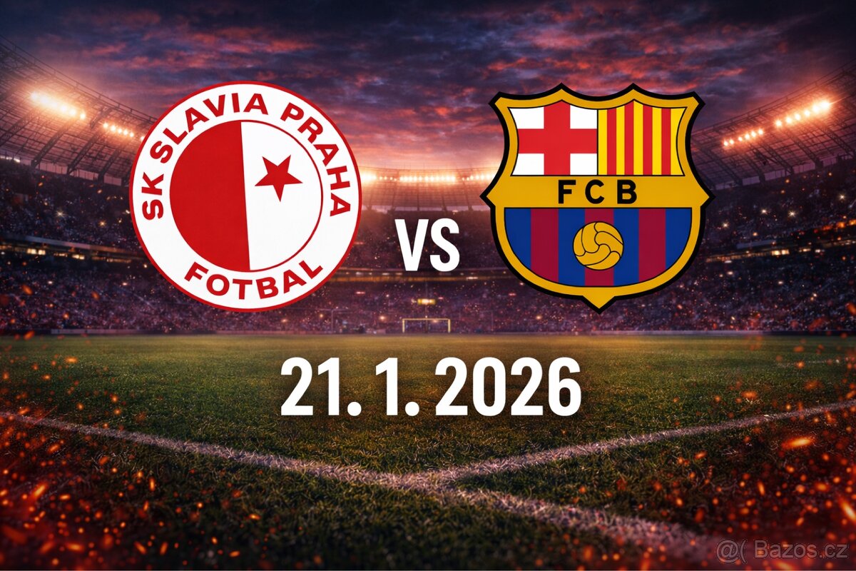 SLAVIA PRAHA vs. FC BARCELONA 21. 1. 2026