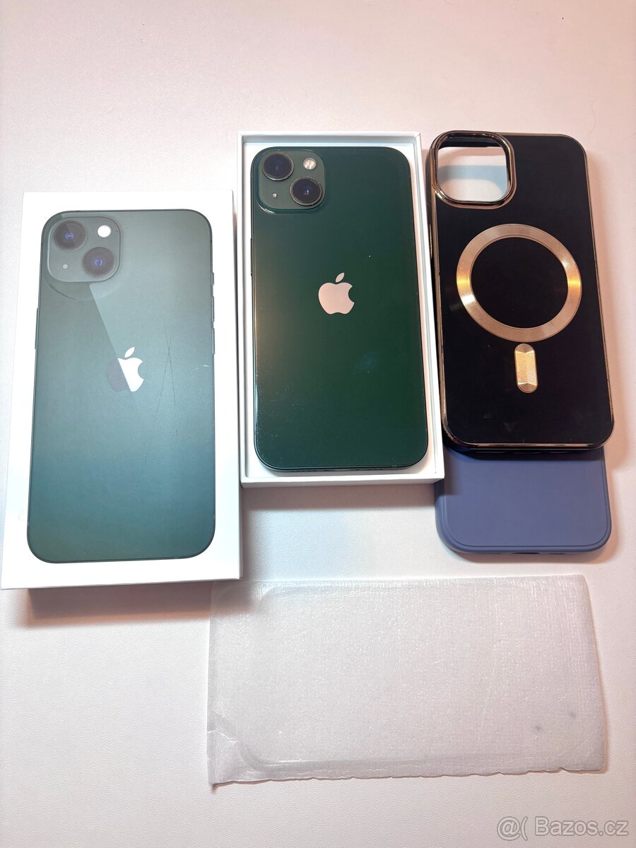 iPhone 13 128gb zelený - 87% baterie