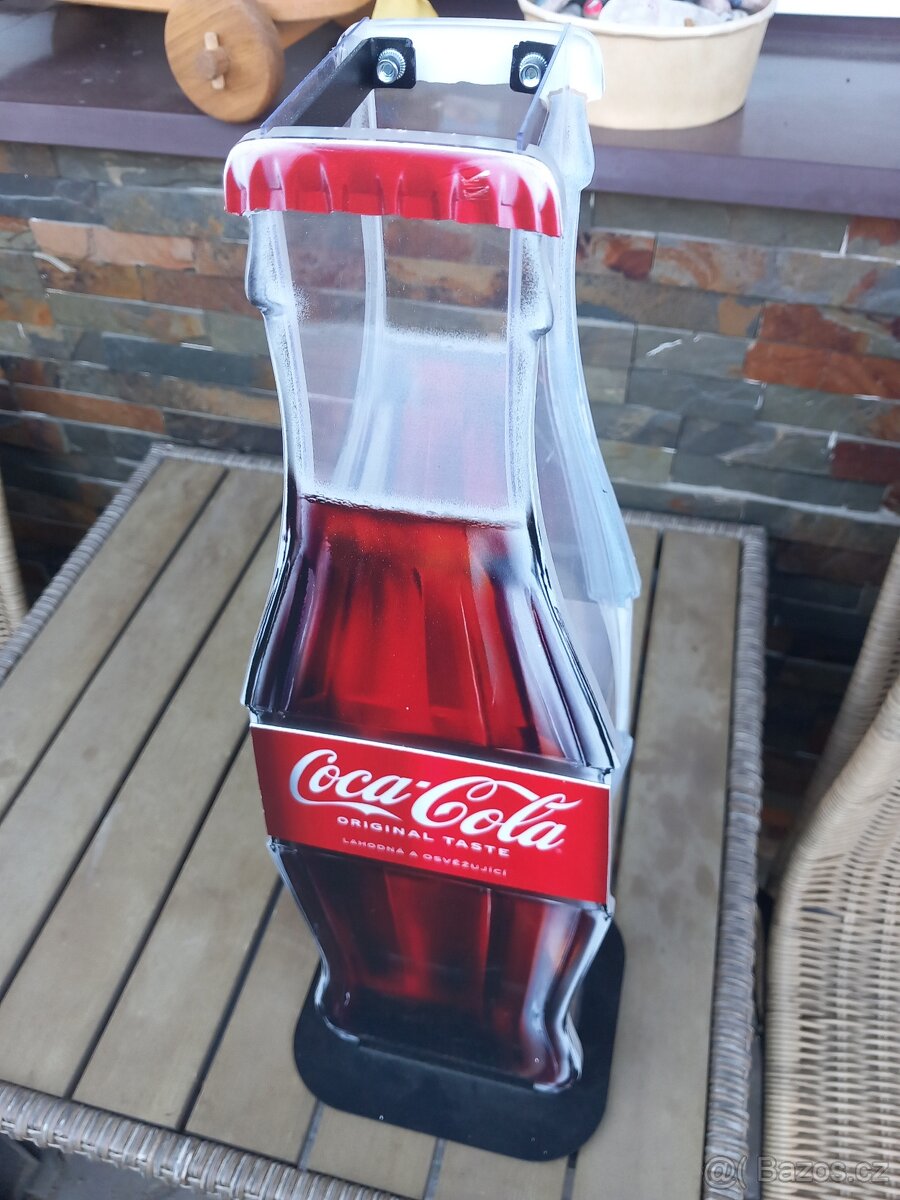 Coca‑Cola odměrka – designová lahev (600 ml)