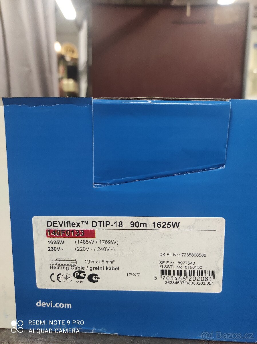Topný kabel