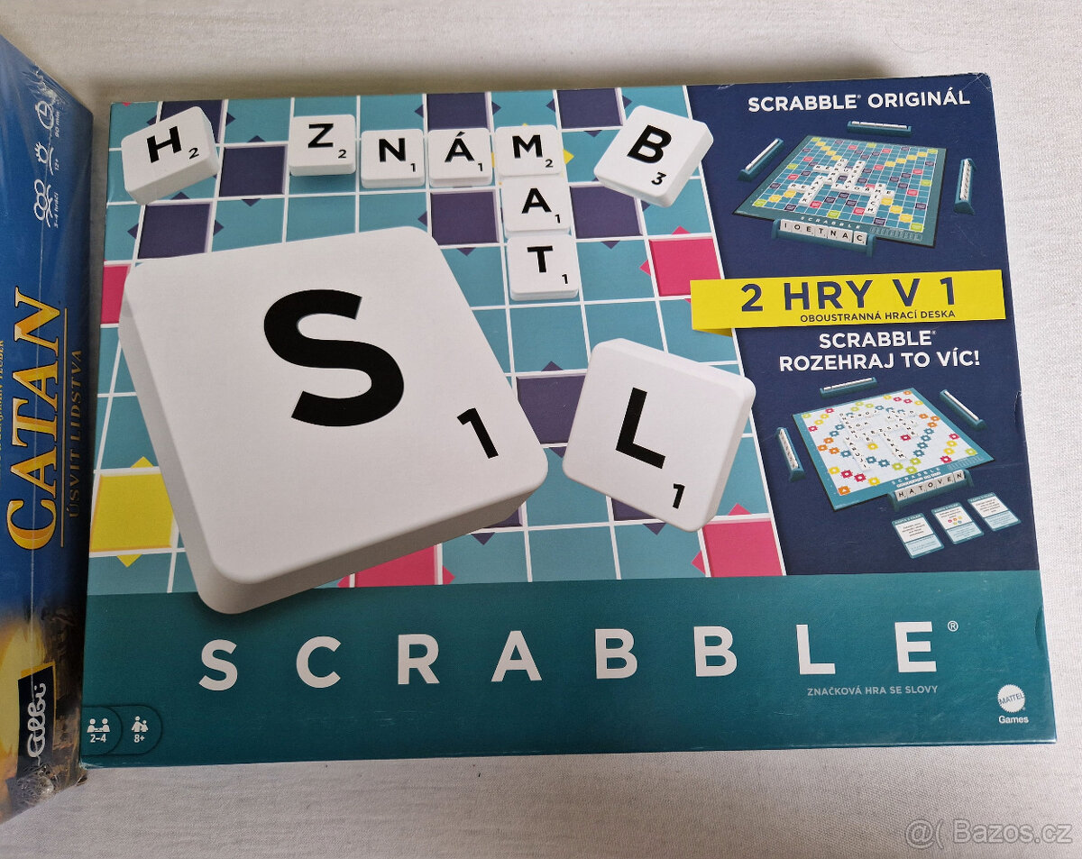 Scrabble 2v1 - společenská hra