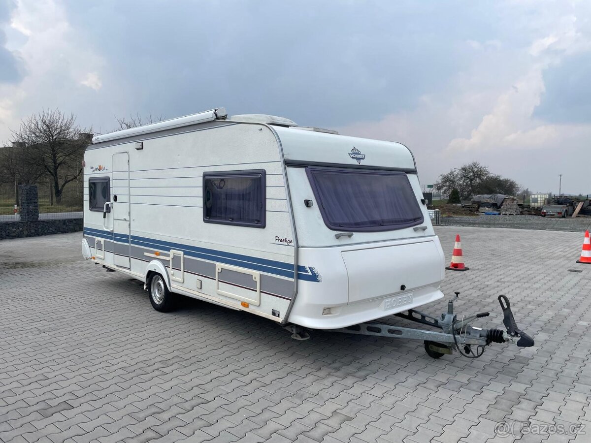 Hobby Prestige 540, 4 osoby, odděl.postele, klima,pojezd