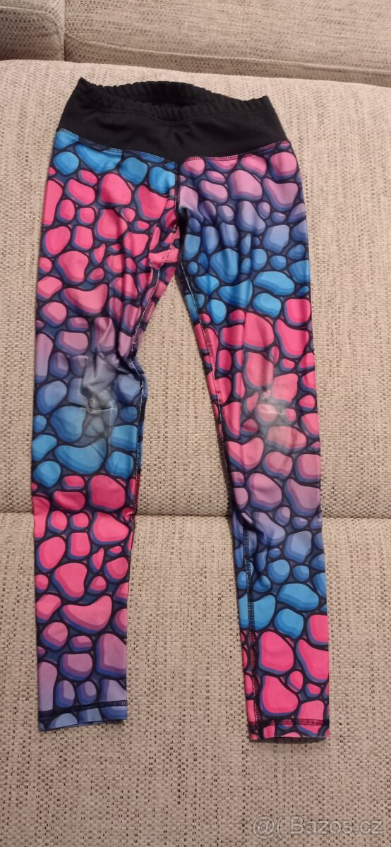 Taneční legíny 2skin (vel. 134/140)