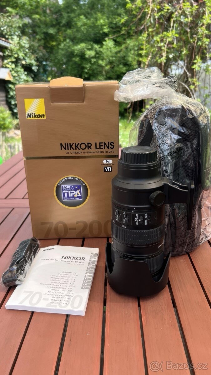 Nikon 70-200mm f/2,8 G AF-S NIKKOR ED VR II