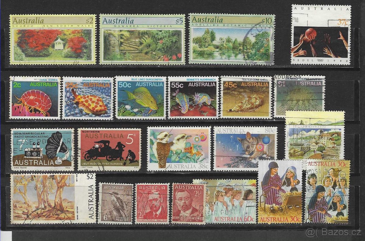 Poštovní známky Austrálie 2)