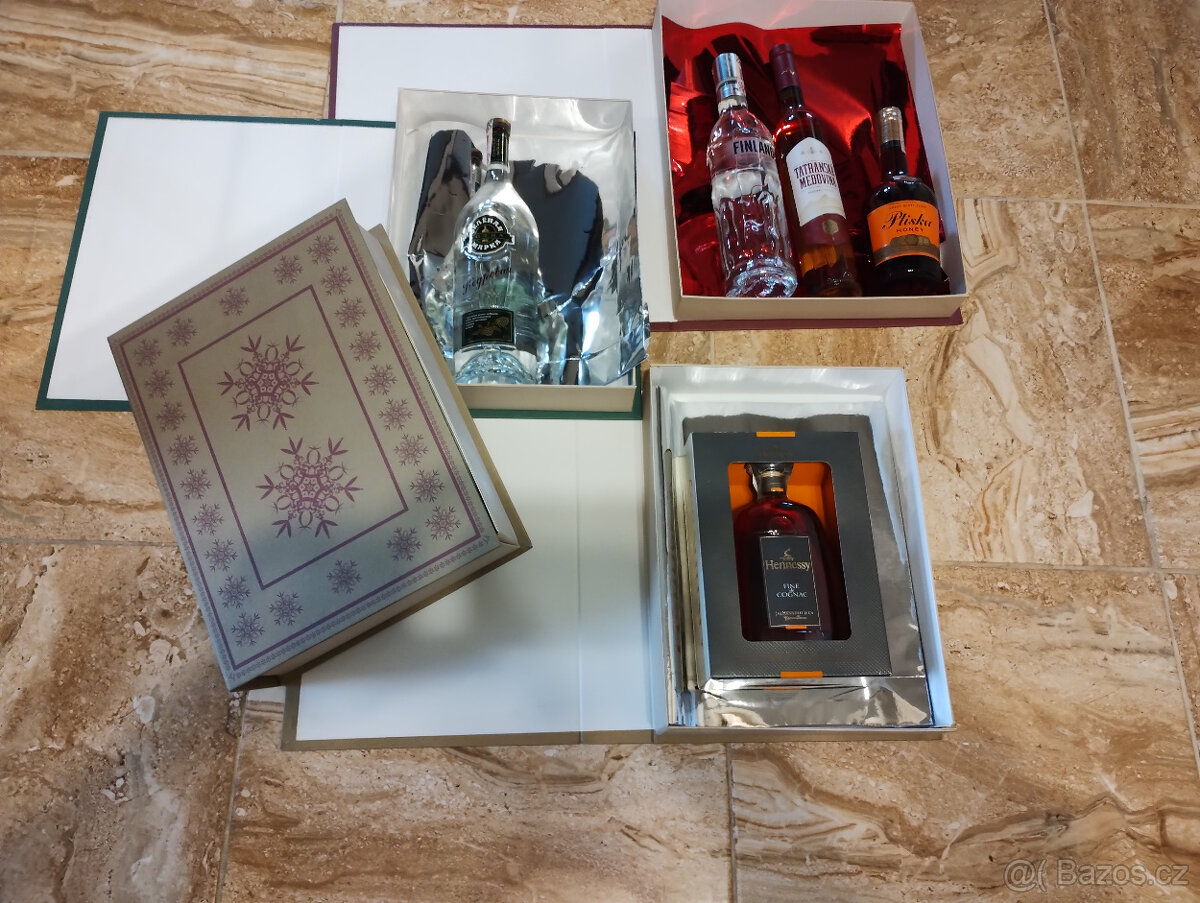Darčekové kazety 30,- Euro/ nové