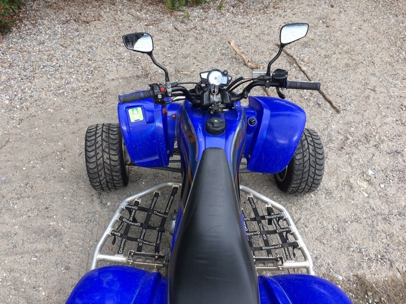Yamaha Raptor 660 Quad Zugmaschine - tiefer - breiter