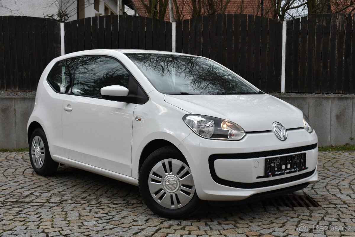 VW Up 1.0 MPi 44kW,rv.2015,102tkm, pěkný stav