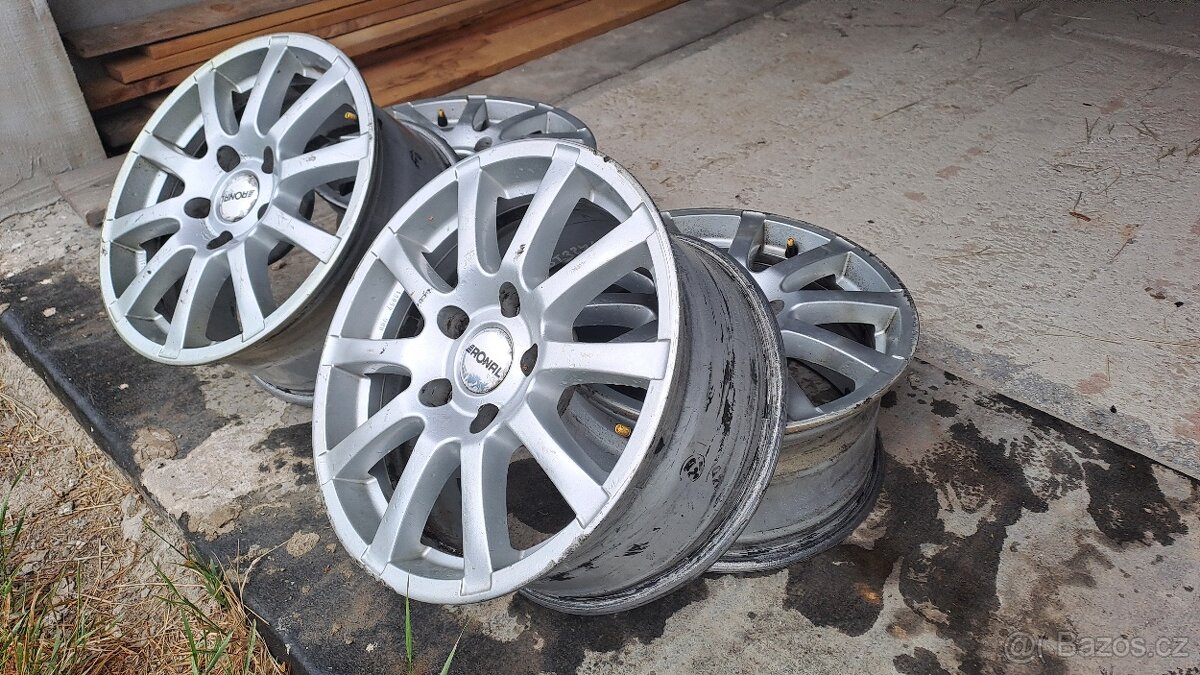 Elektronová kola RONAL - BMW 5x120 střed 72,5 (16")