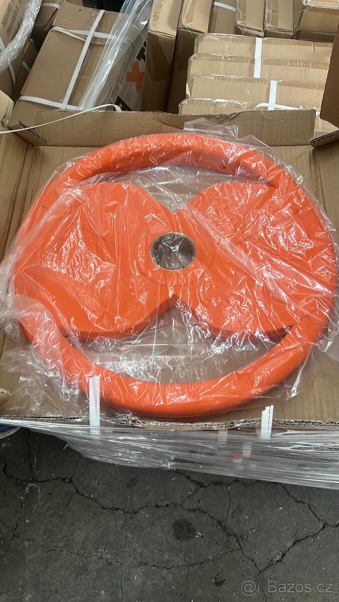 Kotouče FitX, úplně nové, polyuretanové 1,25 - 20 kg