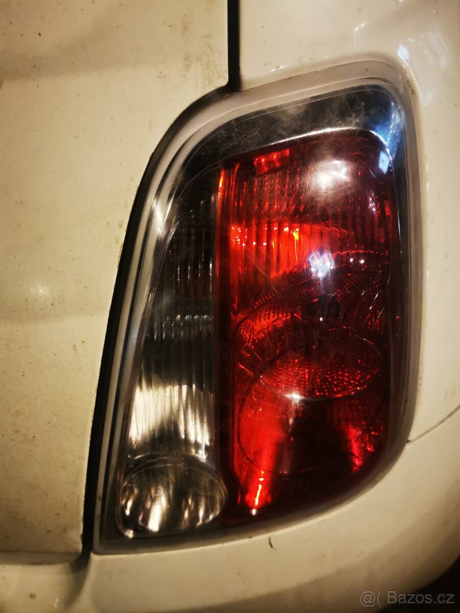 Fiat 500, pravá zadní lampa