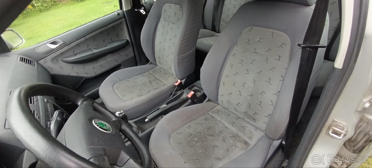 Interiér fabia 1 - výhřev airbagy úložný prostor