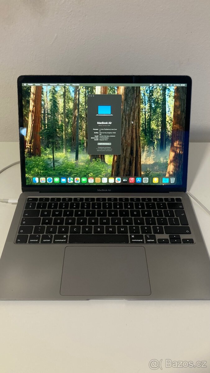 MacBook Air 13” 2020 - 16Gb RAM, 256Gb SSD