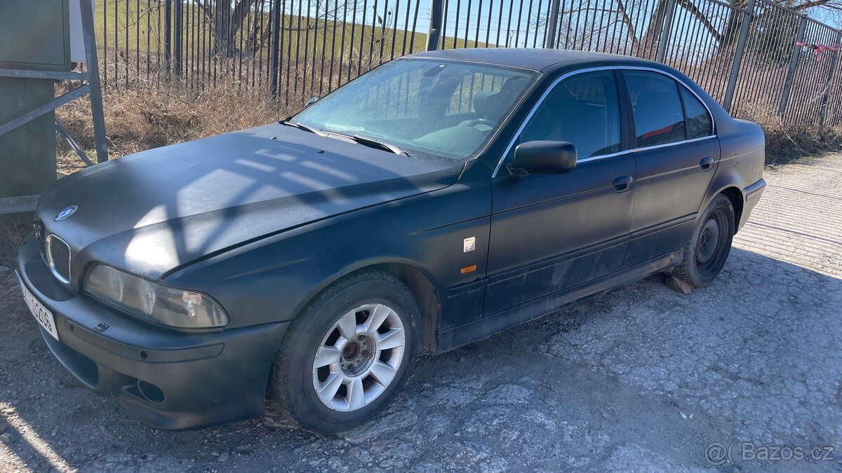 BMW e39 520d 100kw manual veškeré díly
