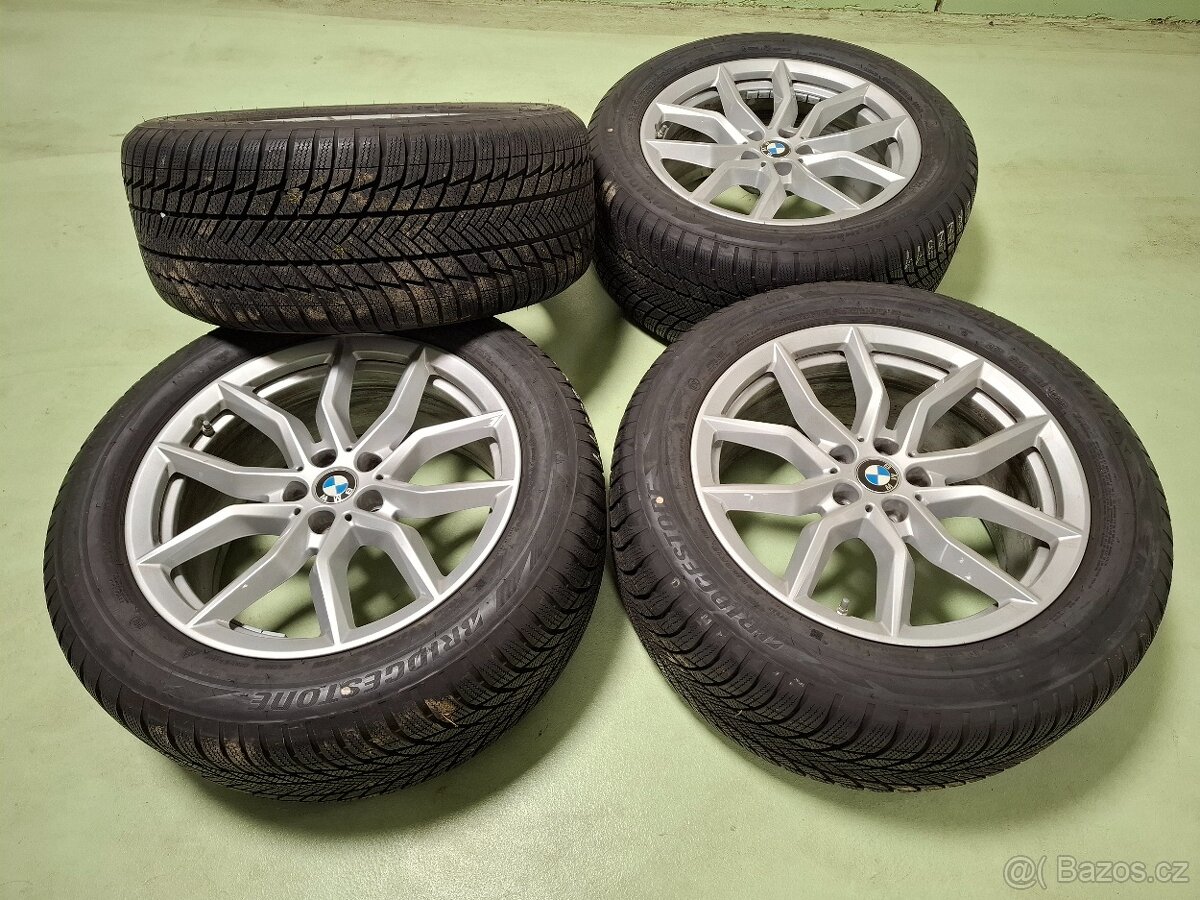 BMW alu kola Zimní X5, X6 G05, ORIGINÁL 19" style 734 TOP