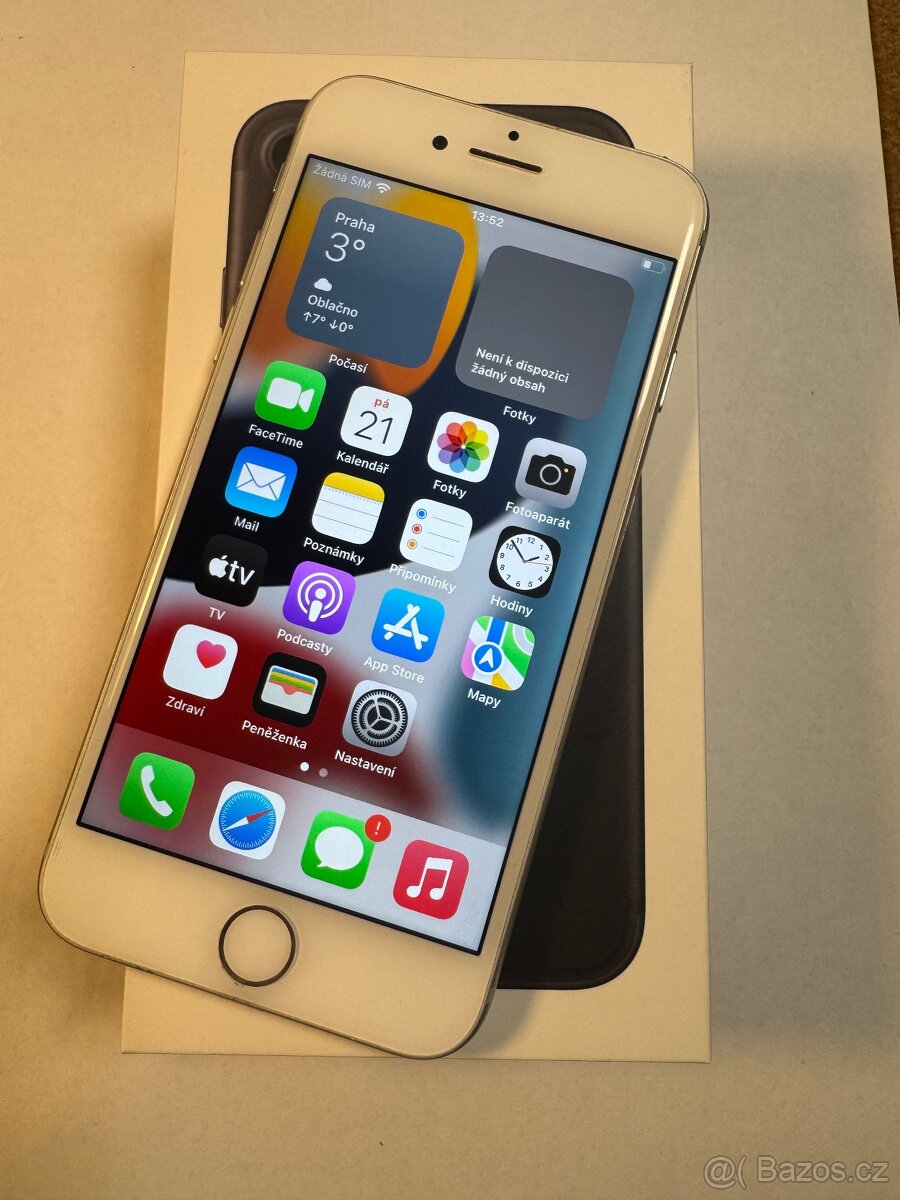 Apple iPhone 7 32gb kondice baterie 100% s kabelem Cena 199