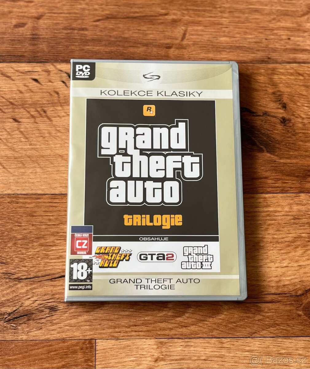 Hra PC: Grand Theft Auto - Trilogie (CZ titulky)